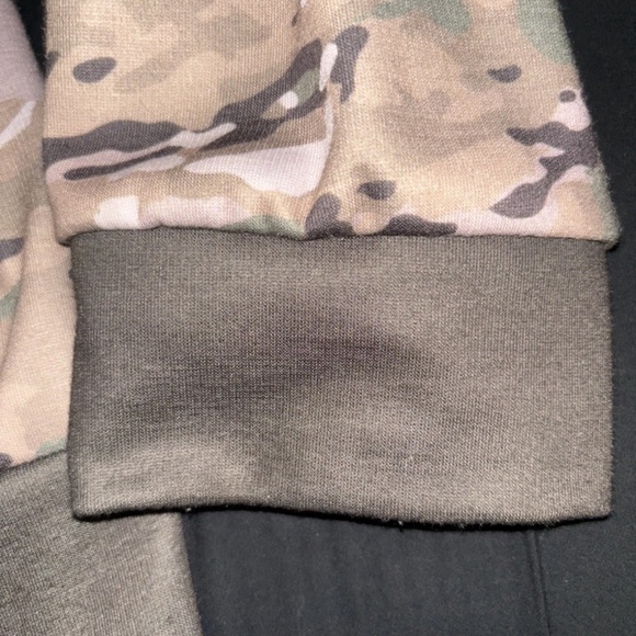 WU TANG CLAN HOODIE XXL MENS CAMO GREEN GREAT CONDITION - Picture 11 of 14